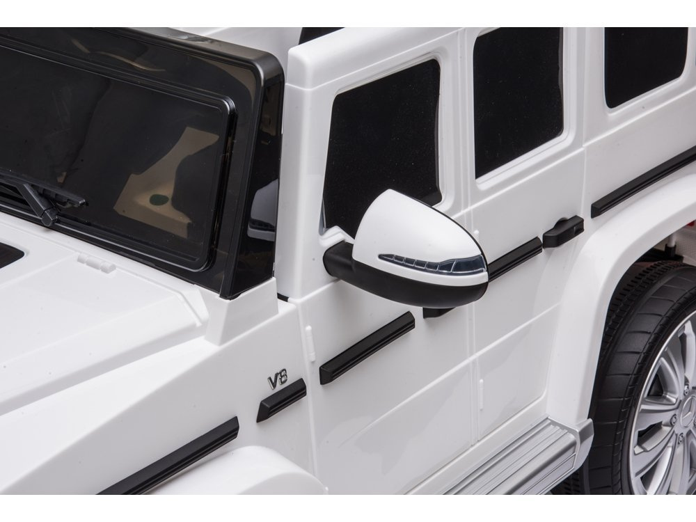 Elektromobilis vaikams mercedes g500 baltas