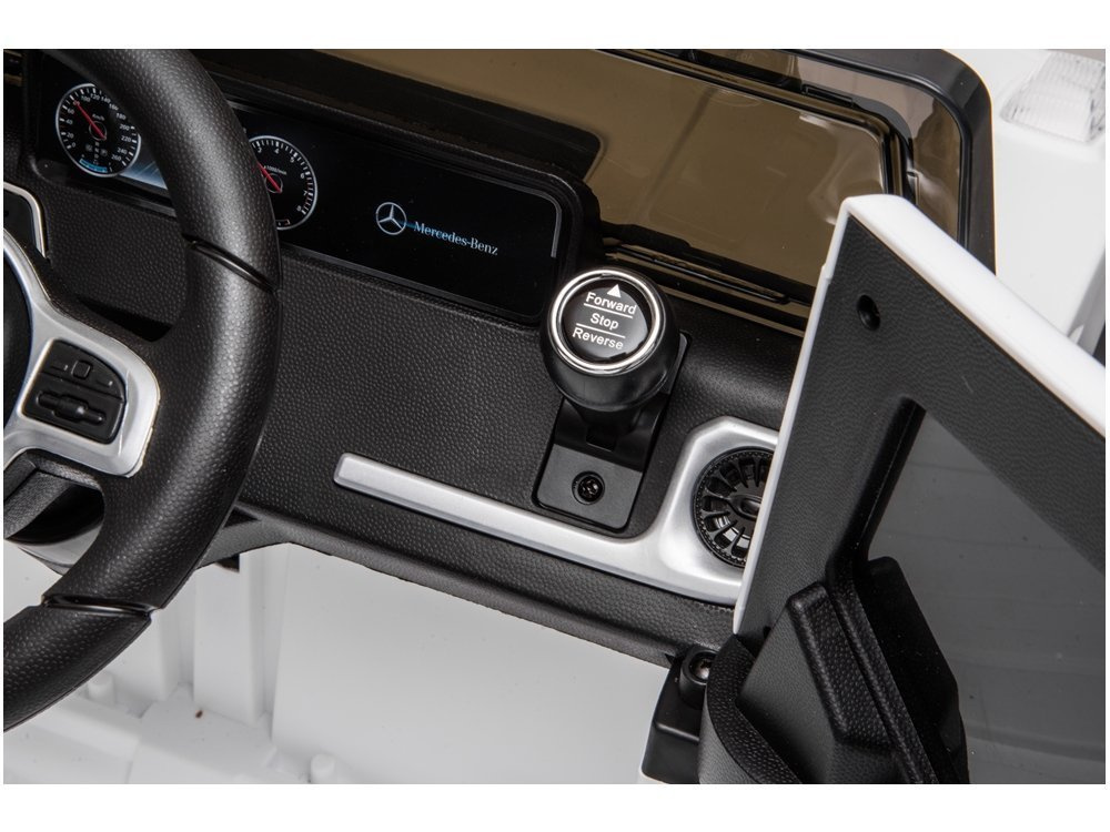 Elektromobilis vaikams mercedes g500 baltas