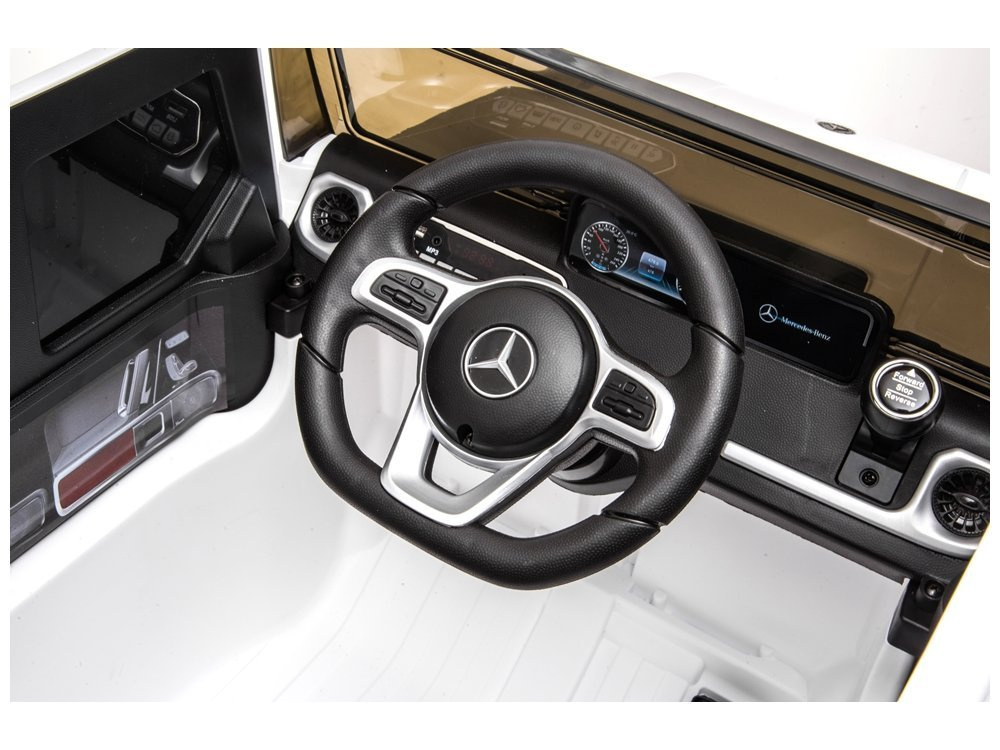 Elektromobilis vaikams mercedes g500 baltas