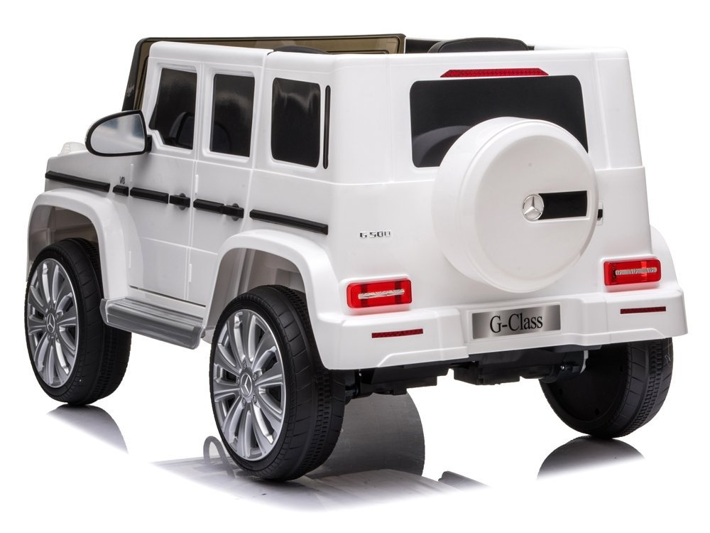 Elektromobilis vaikams mercedes g500 baltas