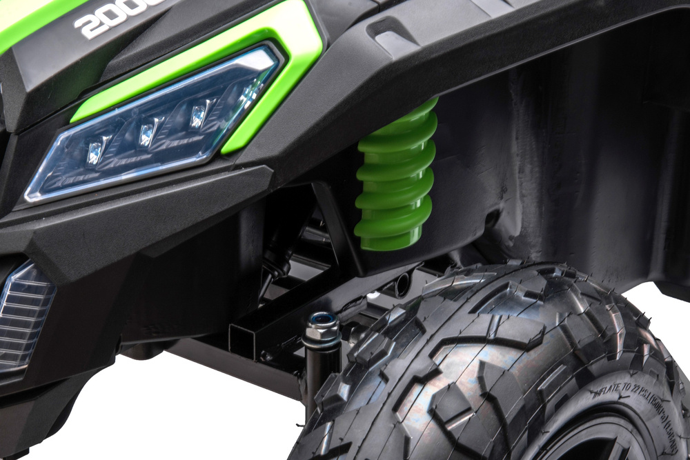 Automobilis su akumuliatoriumi Buggy Strong A032, žalias