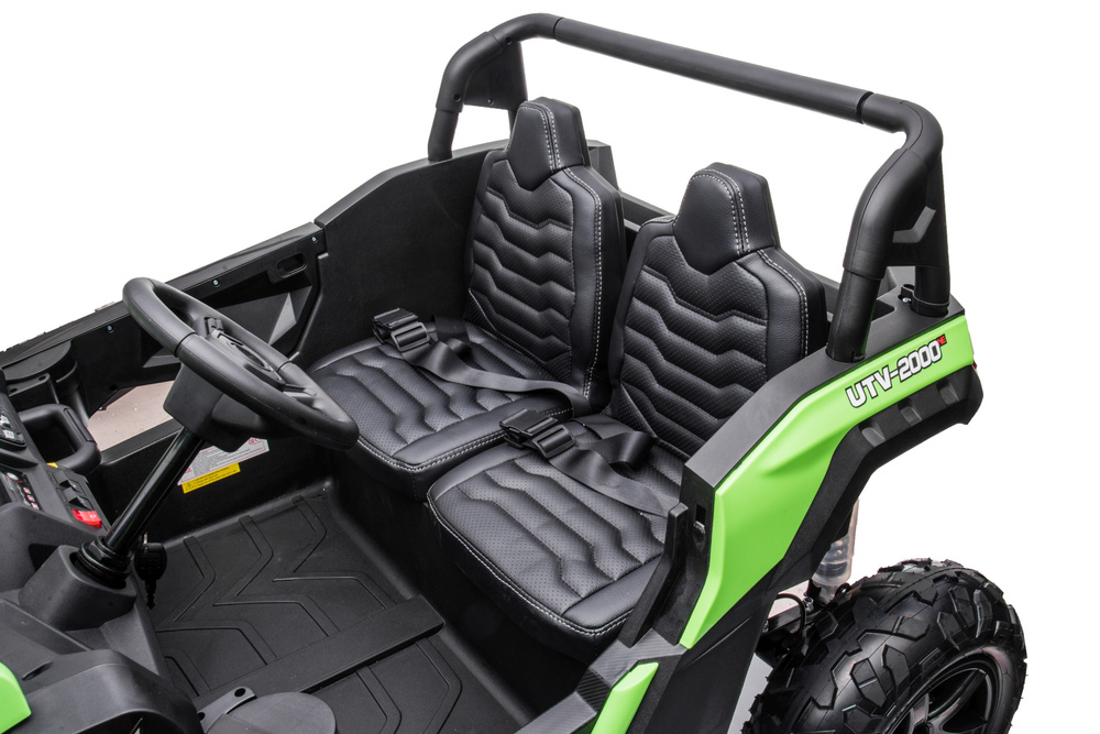 Automobilis su akumuliatoriumi Buggy Strong A032, žalias