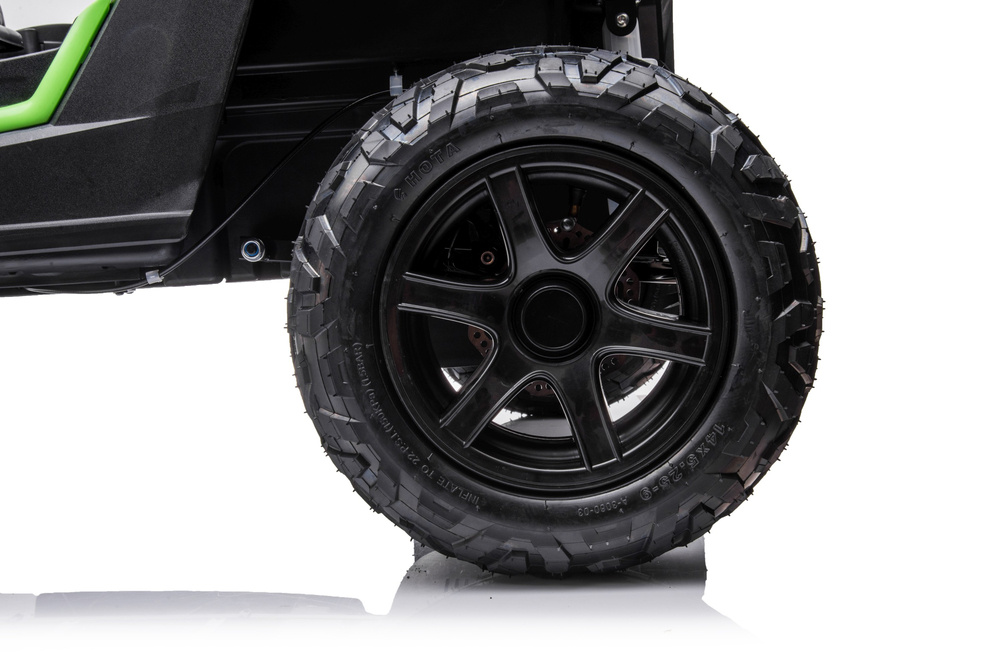 Automobilis su akumuliatoriumi Buggy Strong A032, žalias