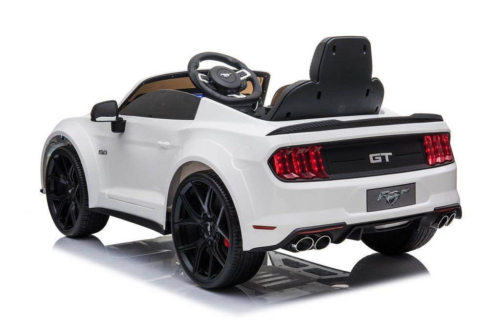 Elektromobilis vaikams ford mustang gt sx2038, baltas