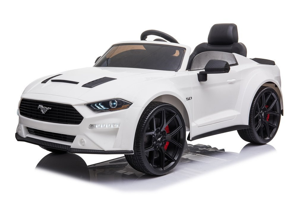Elektromobilis vaikams ford mustang gt sx2038, baltas