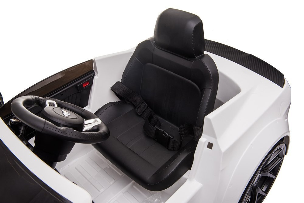 Elektromobilis vaikams ford mustang gt sx2038, baltas