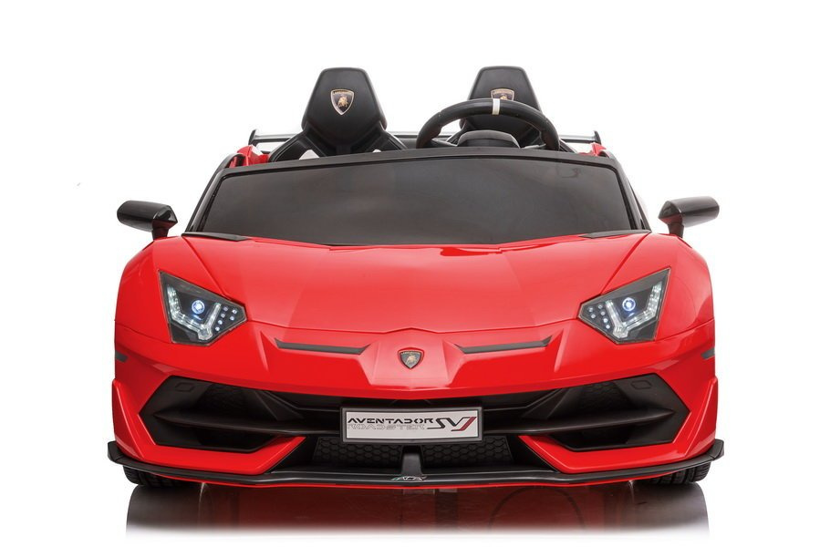 Dvivietis vaikiškas elektromobilis lamborghini aventador sx2028, raudonas