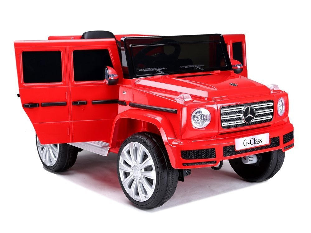 Elektromobilis vaikams mercedes g500 raudonas
