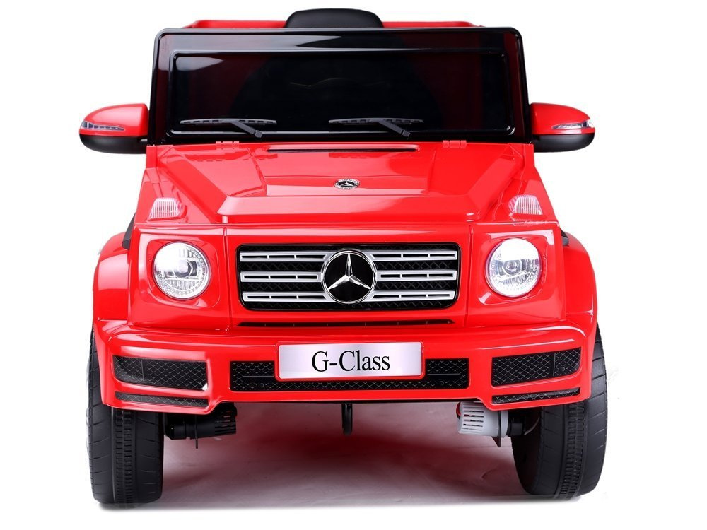 Elektromobilis vaikams mercedes g500 raudonas
