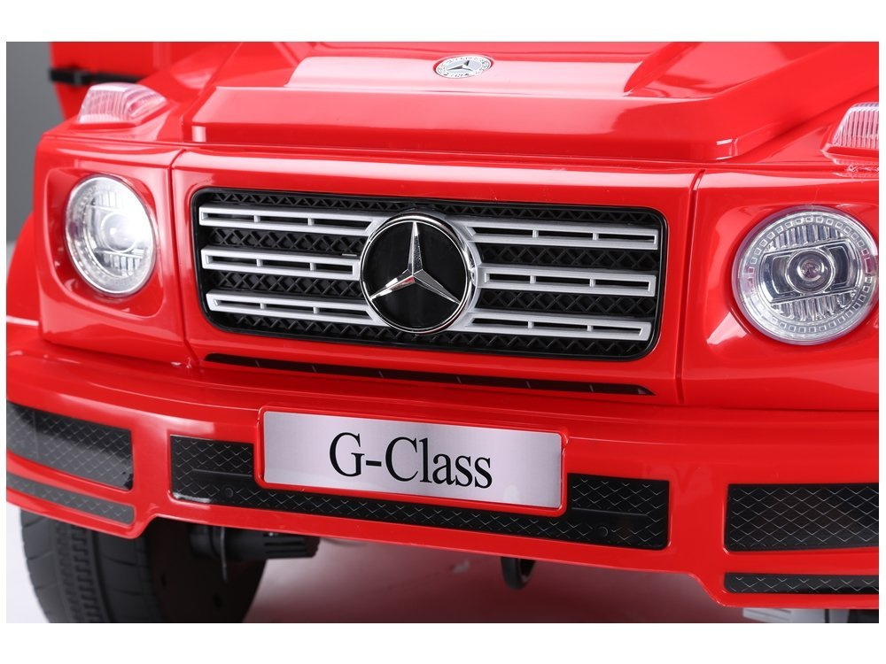Elektromobilis vaikams mercedes g500 raudonas