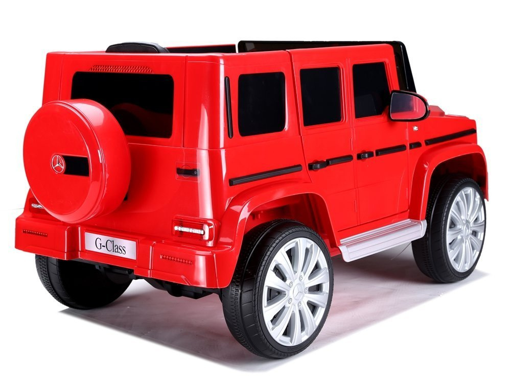 Elektromobilis vaikams mercedes g500 raudonas