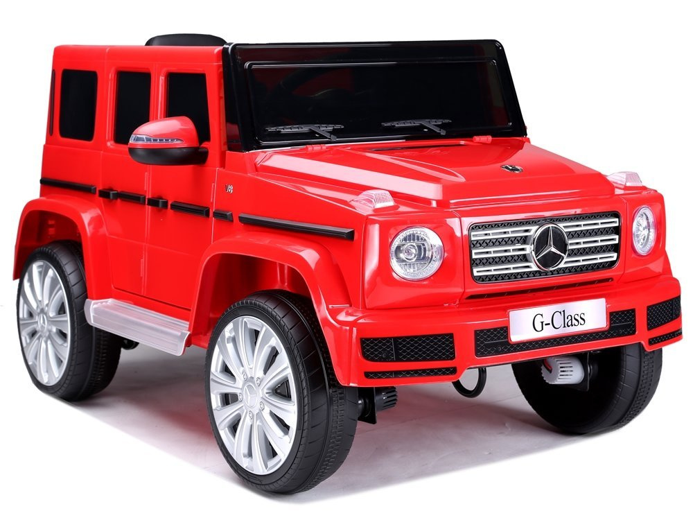 Elektromobilis vaikams mercedes g500 raudonas