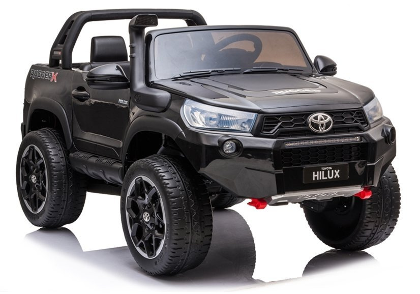 Elektromobilis vaikams toyota hilux, juodas