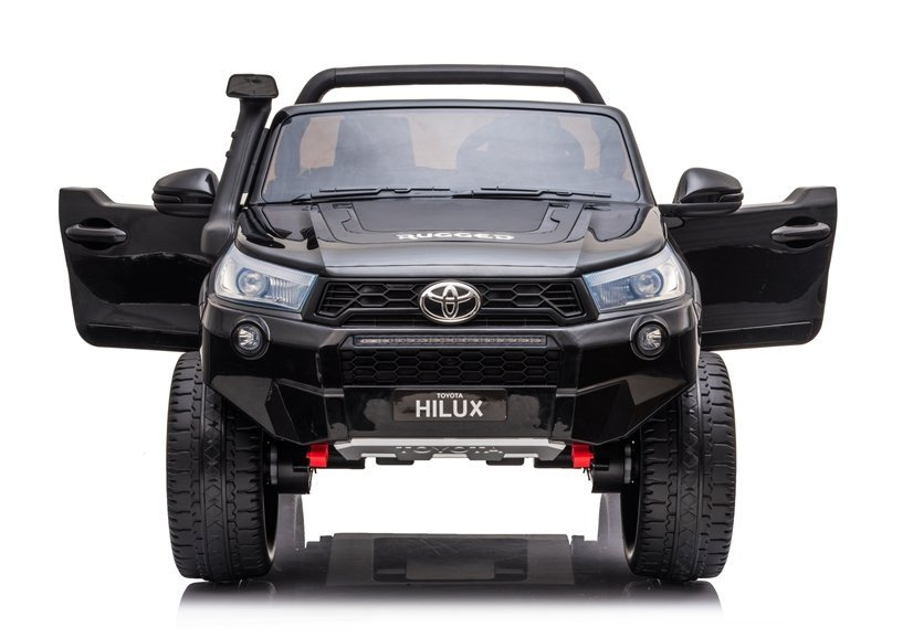Elektromobilis vaikams toyota hilux, juodas