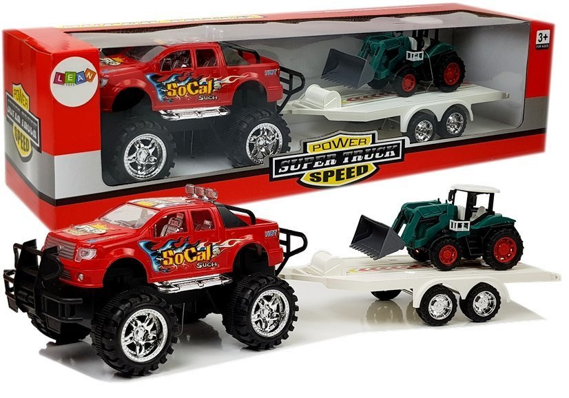 Visureigių rinkinys su ekskavatoriumi lean toys