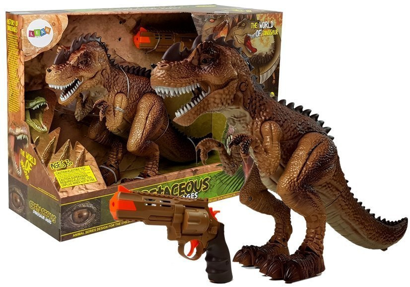 Dinozauras lean toys tyrannosaur