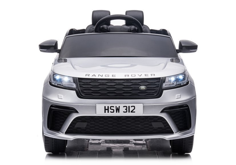 Dvivietis vaikiškas automobilis lean cars range rover qy2088, sidabrinis