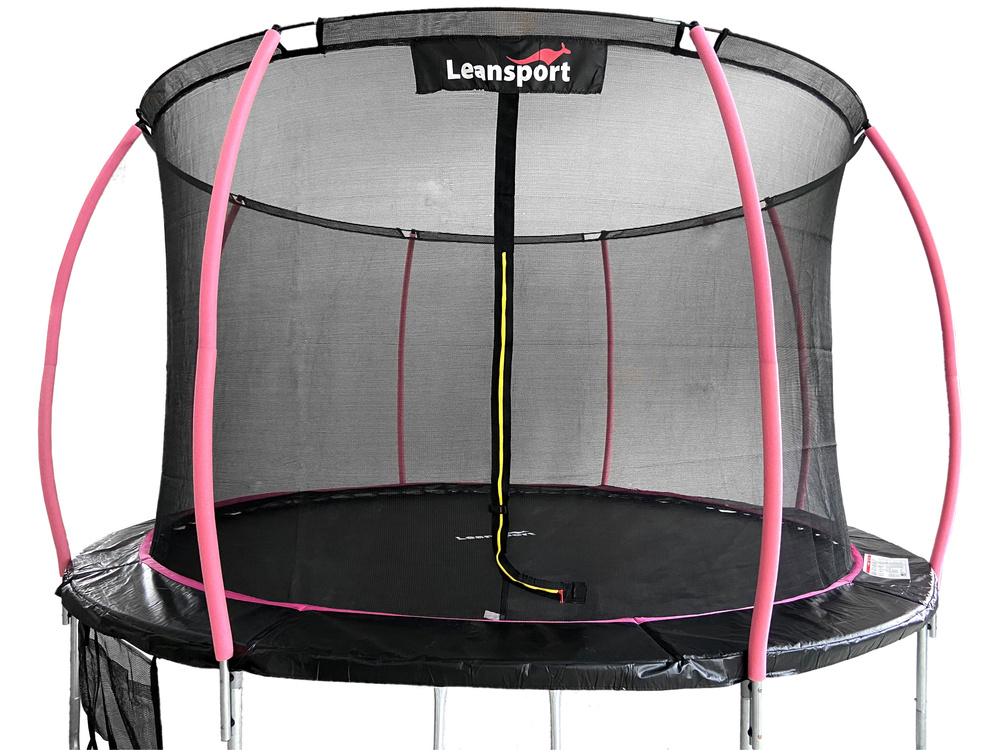 Batutas Lean Sport Max 426 cm, juodas/rožinis