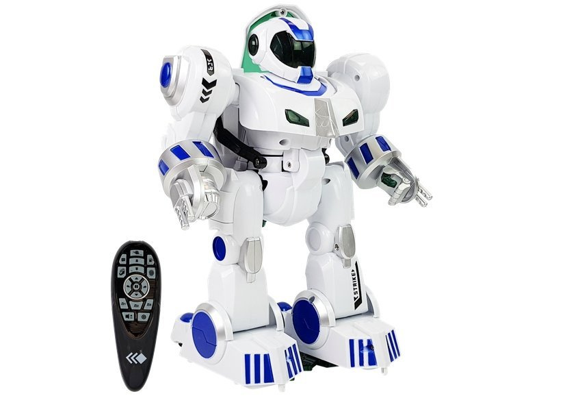 Interaktyvus nuotoliniu būdu valdomas robotas k4 su šokių funkcija 1