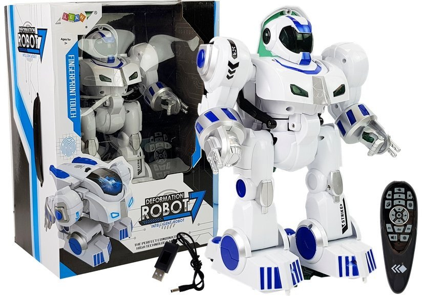 Interaktyvus nuotoliniu būdu valdomas robotas k4 su šokių funkcija