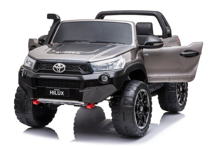 Elektromobilis vaikams toyota hilux, sidabrinis lakuotas