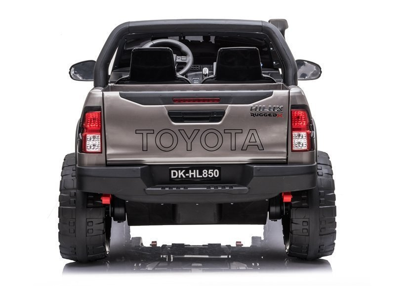Elektromobilis vaikams toyota hilux, sidabrinis lakuotas
