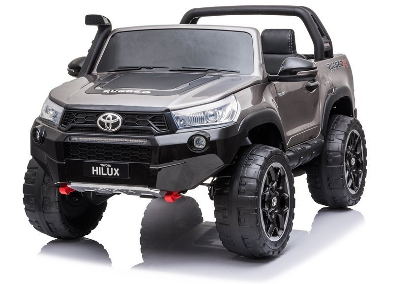 Elektromobilis vaikams toyota hilux, sidabrinis lakuotas