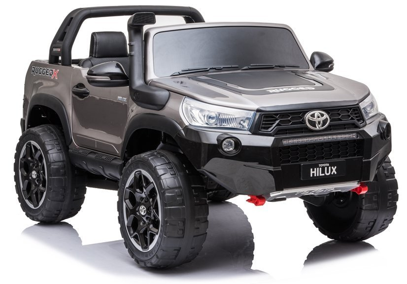 Elektromobilis vaikams toyota hilux, sidabrinis lakuotas