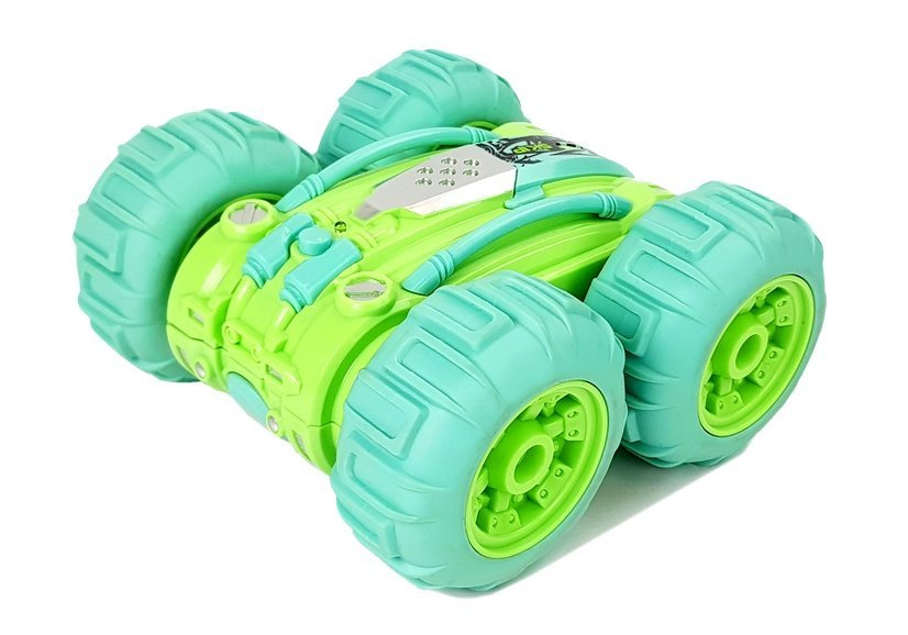 Amfibinis nuotoliniu būdu valdomas automobilis – žalias, 1:24