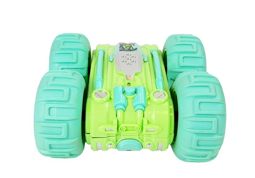 Amfibinis nuotoliniu būdu valdomas automobilis – žalias, 1:24