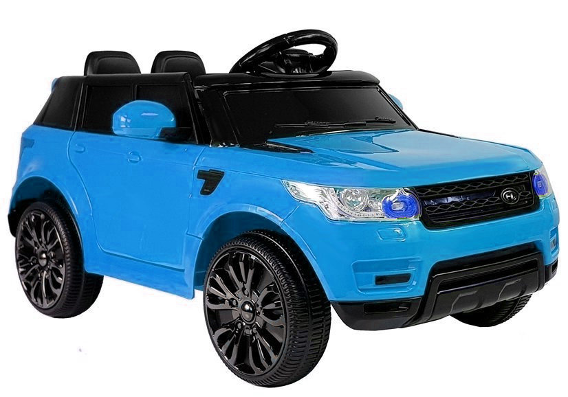Dvivietis elektromobilis vaikams lean toys hl1638, mėlynas