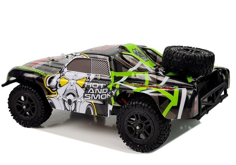 Visureigis su nuotolinio valdymo pultu 9301-1e, 1:18, žalias