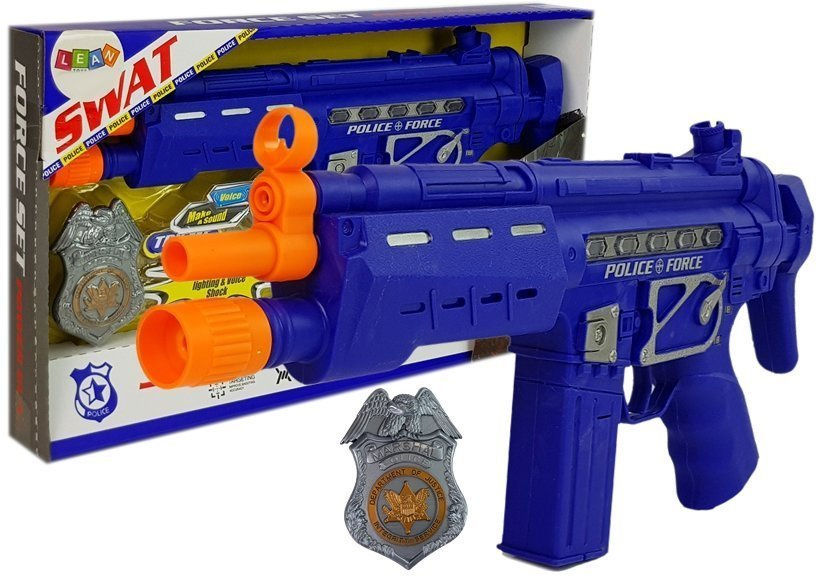 Policijos rinkinys – pistoletas, ženklelis 37cm