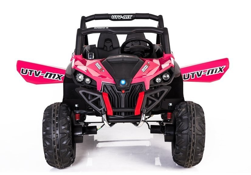 Vienvietis elektromobilis jeep xmx pink - electric ride on car
