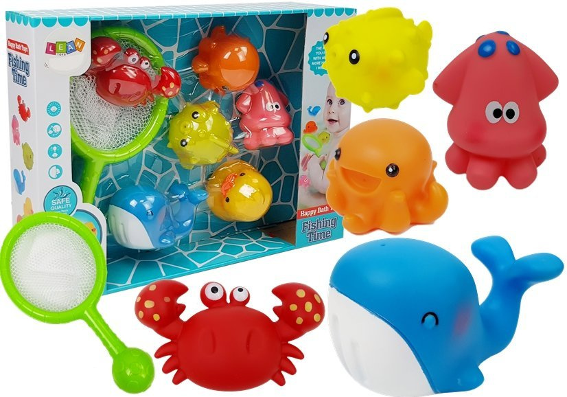 Rinkinys, skirtas maudyti vandens gyvūnus lean toys