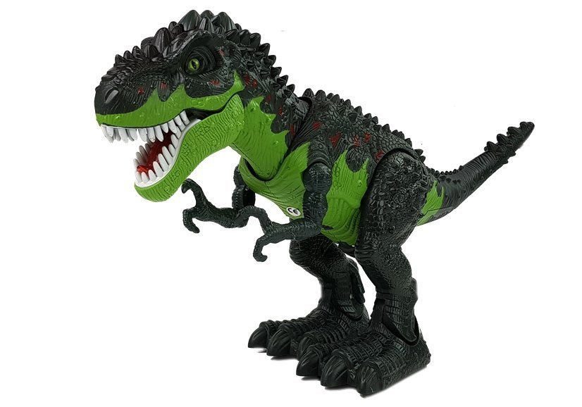 Interaktyvus ugnimi alsuojantis dinozauras