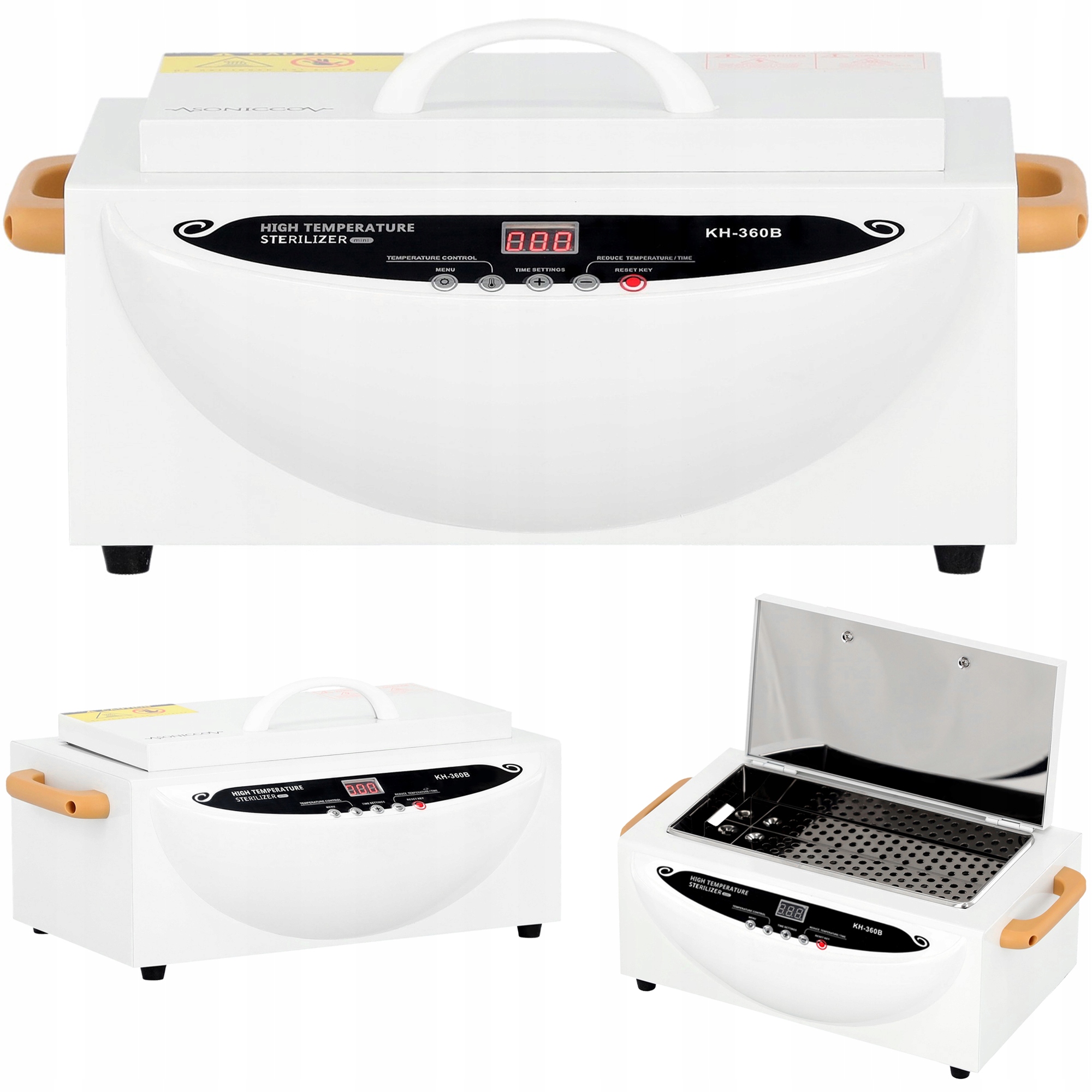 500w karšto oro sterilizatorius 250 ° c su laikmačiu