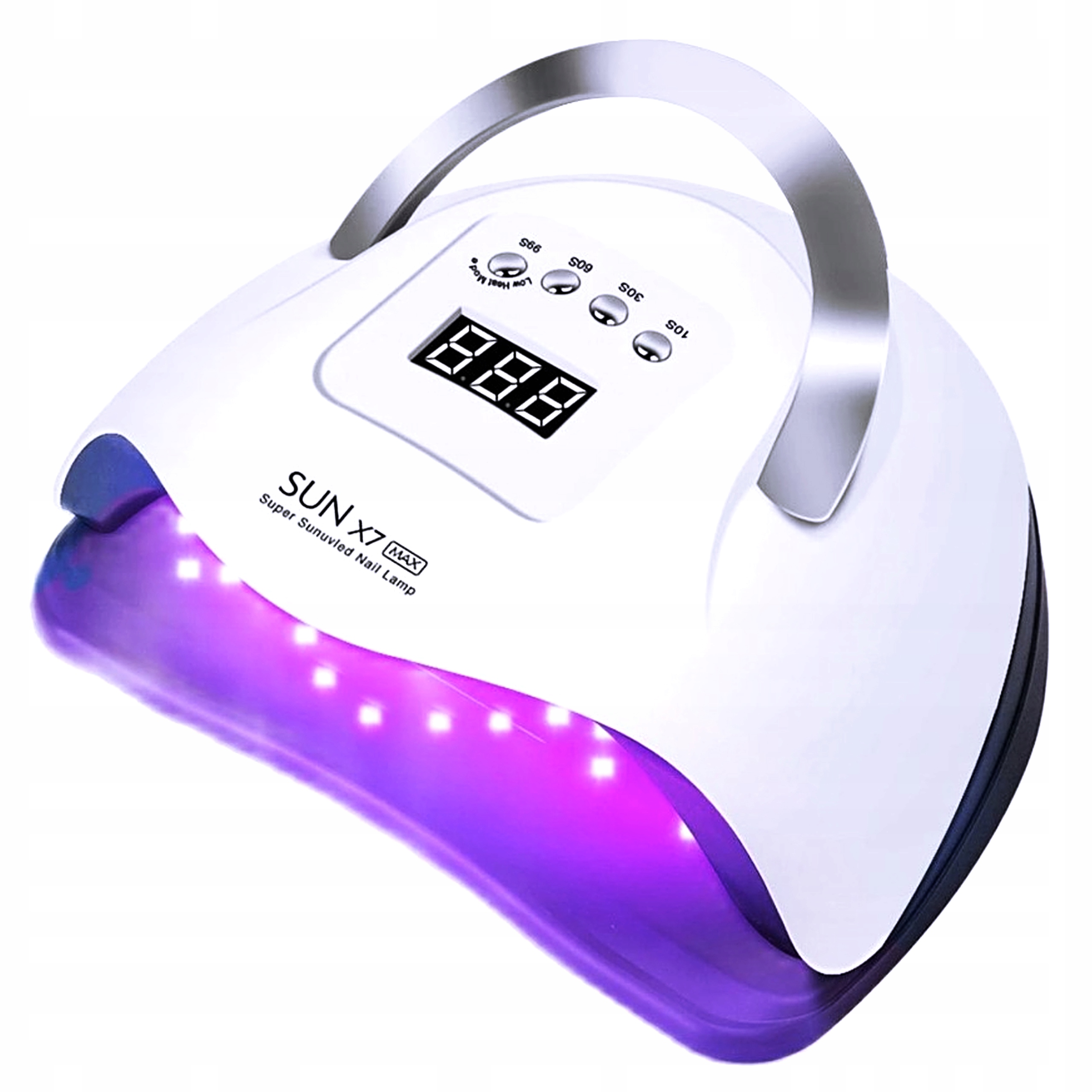 Uv nagų lempa dual led sun x7 max 180w
