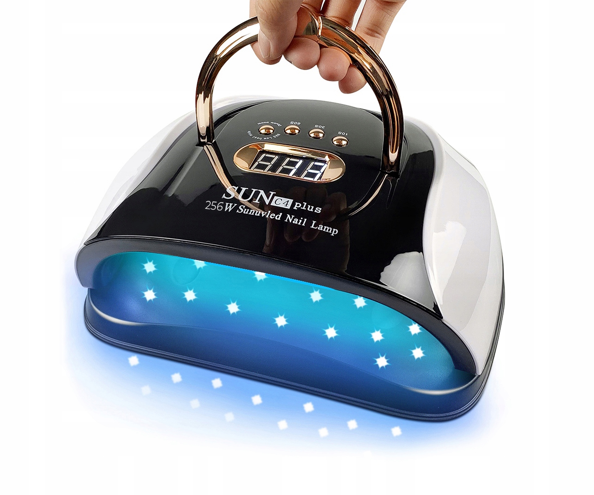 Uv nagų lempa dual led sun c4 plus 256w white