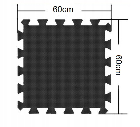 6dalių Kiliminė dėlionė 120 x 180 thick xxl
