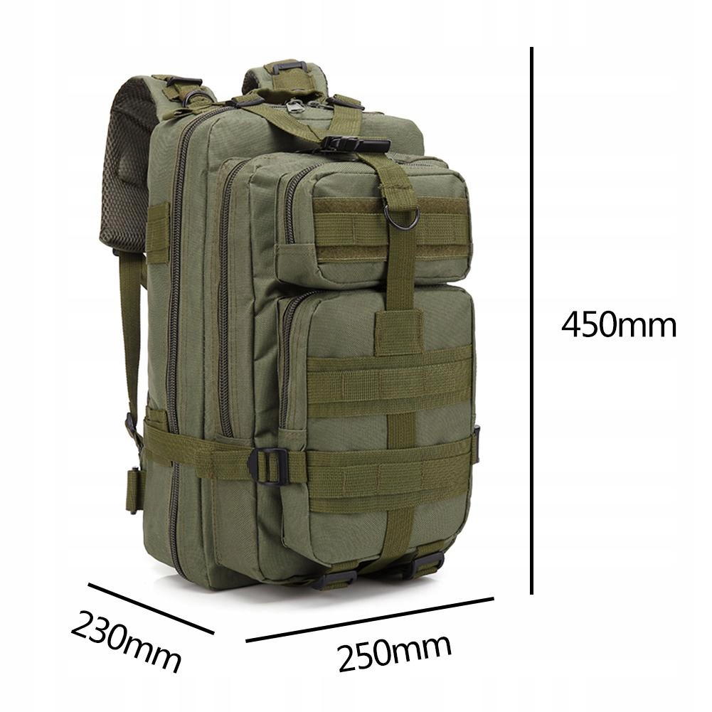 Karinė 28l, turistinė, military green