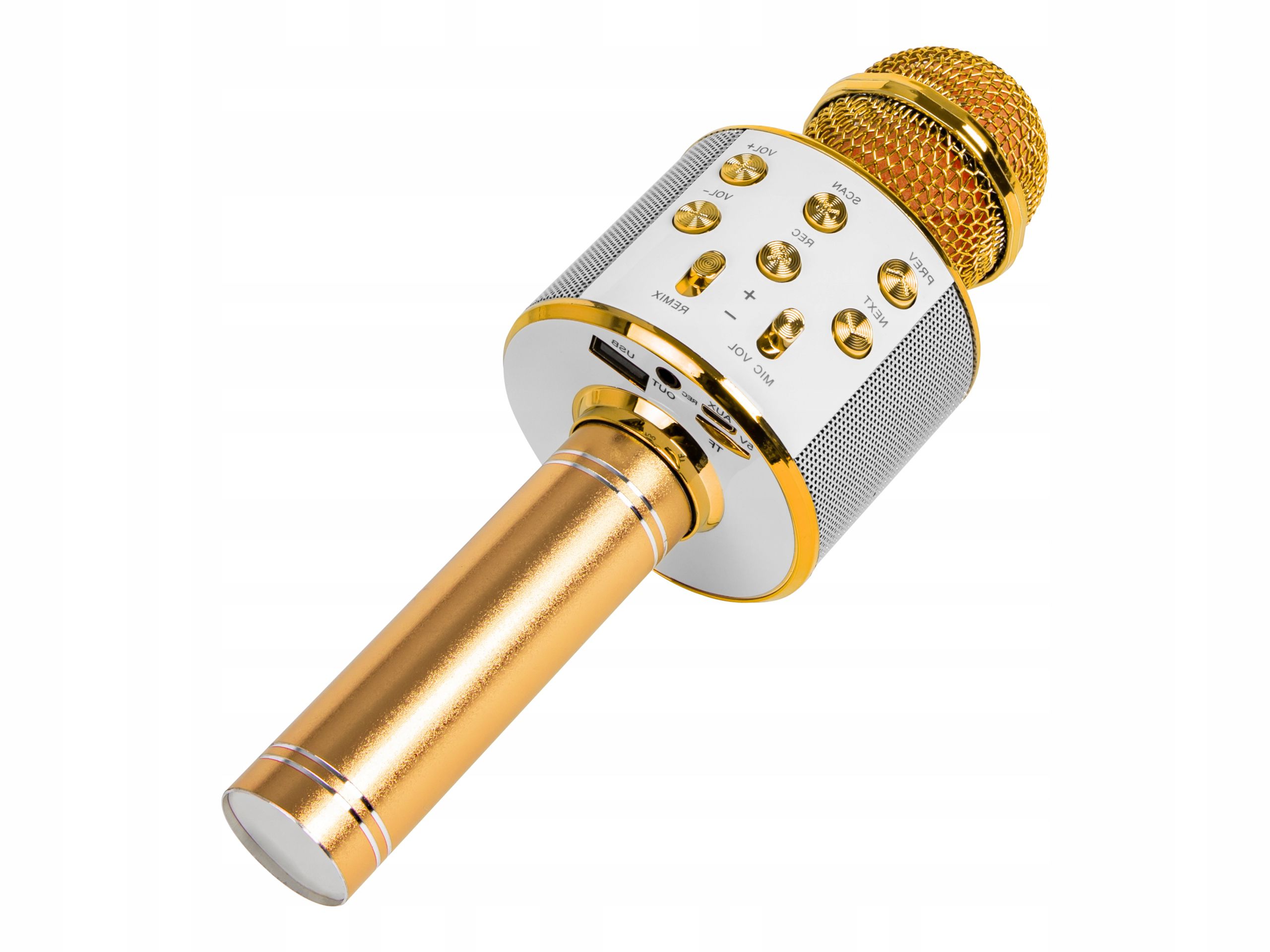 Belaidis karaokės mikrofonas - bluetooth garsiakalbis