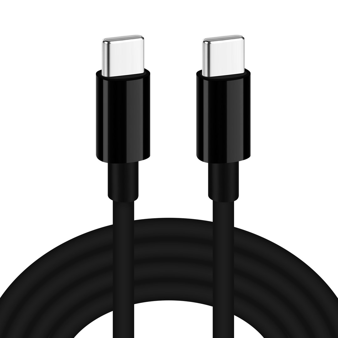Ibox usb-c laidas 60w silikoninis 1m juodas