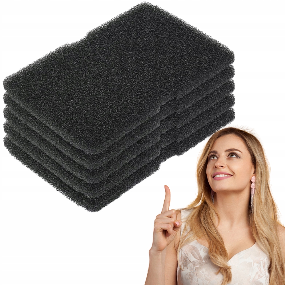 5 x plaunamas putų kempinės filtras BEKO GRUNDIG džiovintuvams