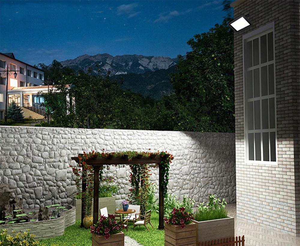 Led prožektorius 50w su judesio jutikliu