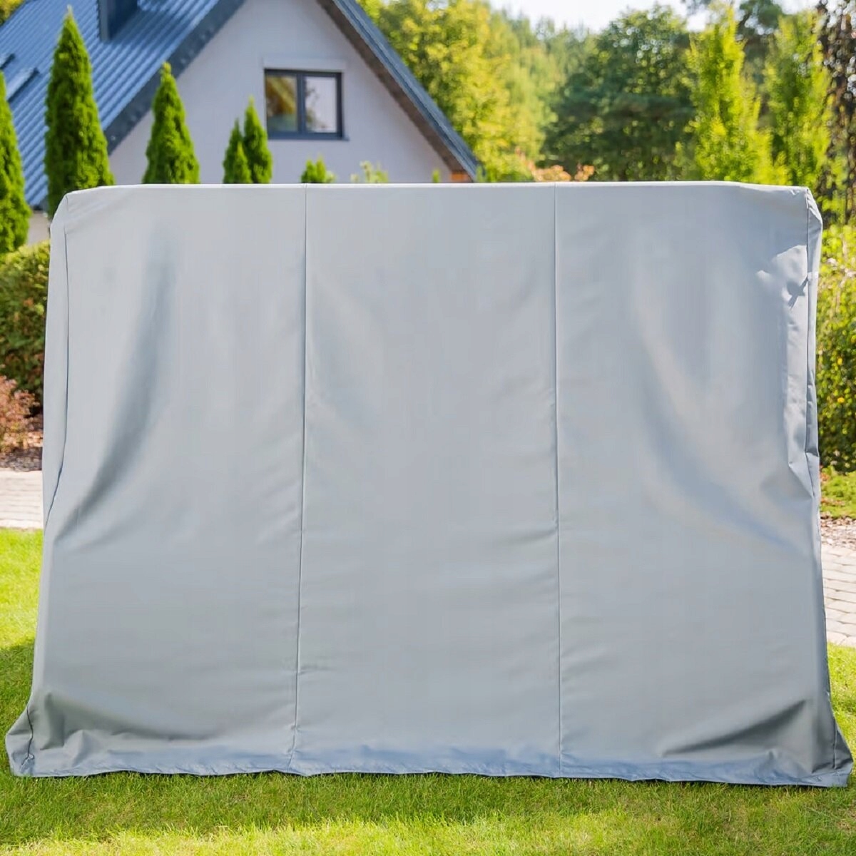 Lauko sūpynių uždangalas PATIO, 215x143x174cm, pilkas