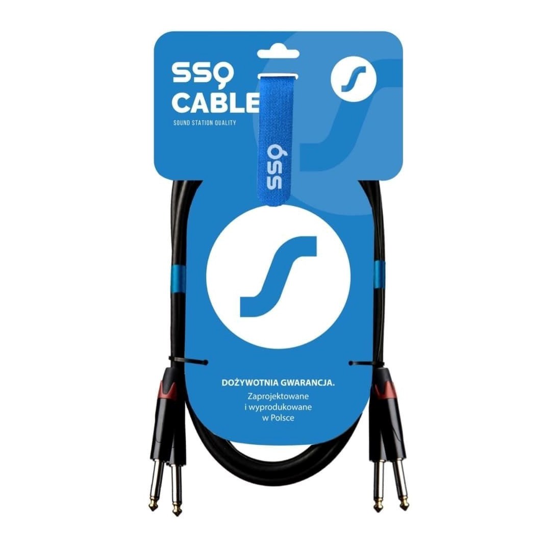 Audio laidas ssq 6,3 mm, 3 m