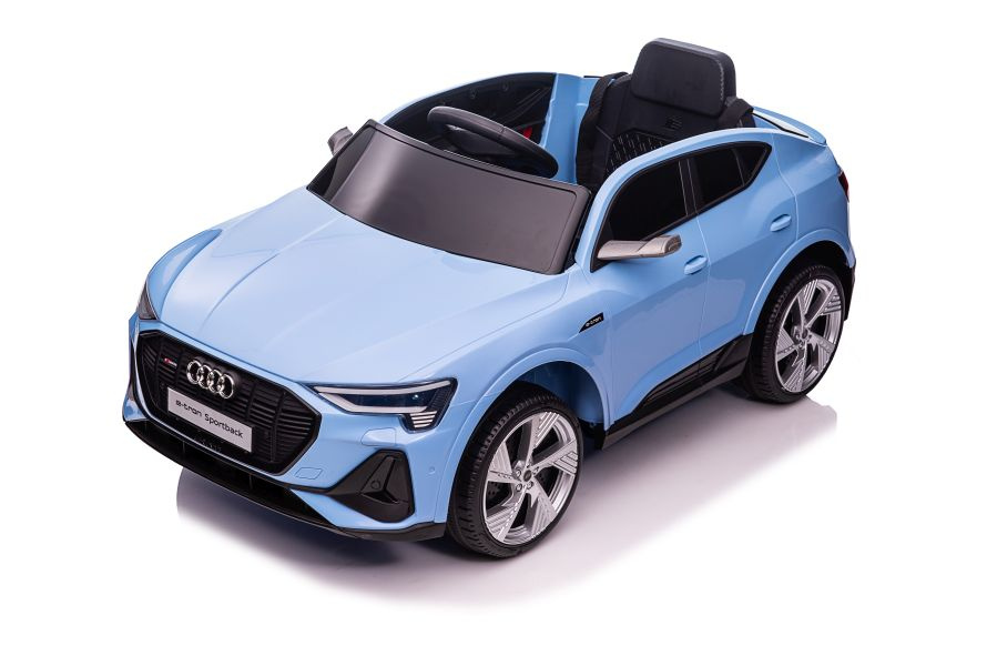 Elektrinis automobilis vaikams audi e-tron, mėlynas