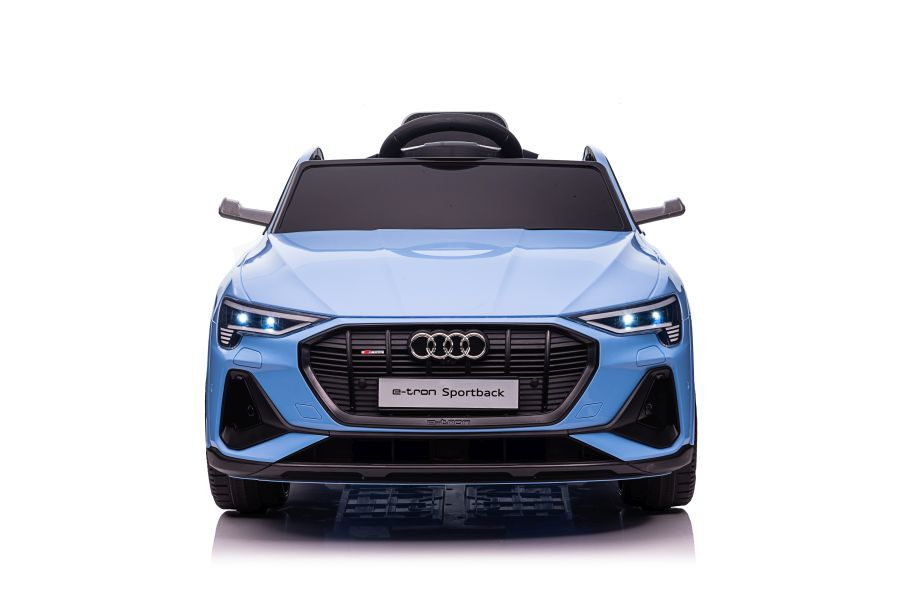 Elektrinis automobilis vaikams audi e-tron, mėlynas