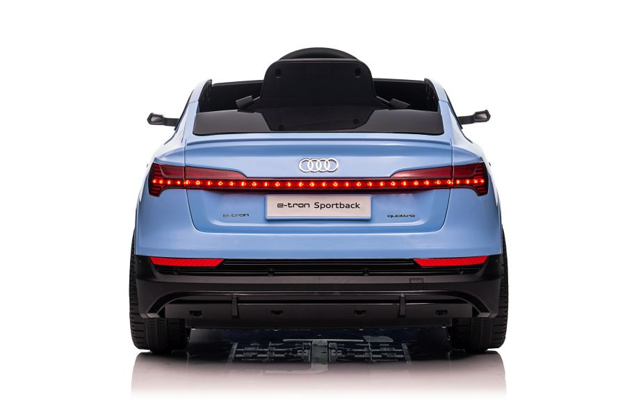 Elektrinis automobilis vaikams audi e-tron, mėlynas